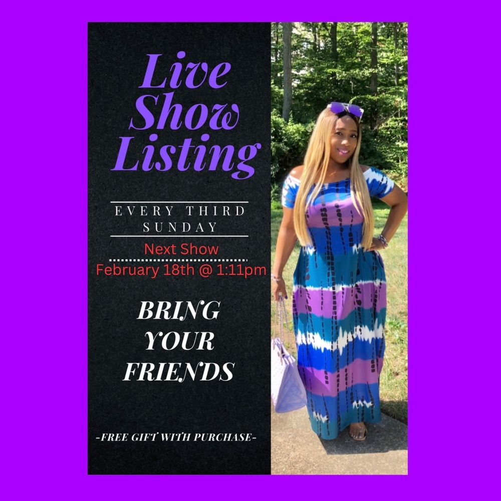 Live Show Listing💜